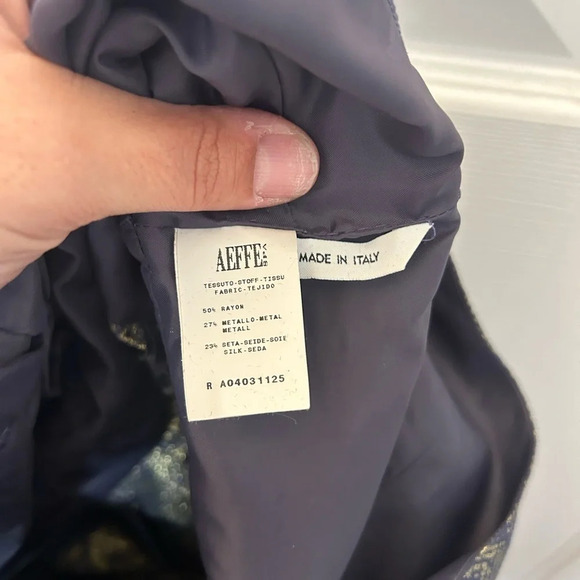 Moschino Cheap And Chic Women Gold Cocktail Dress 4 - Picture 4 of 4